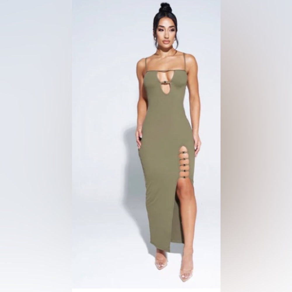 Side Slit Maxi Dress NWT